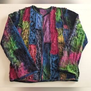 Reversible Quilted Patchwork Jacket